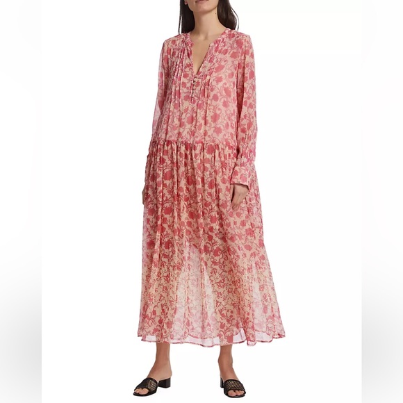 Free People See It Through Floral Maxi Dress - Picture 4 of 17